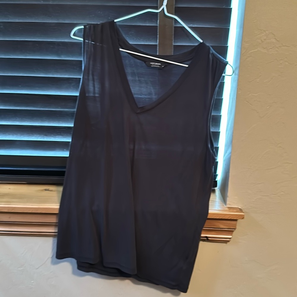 Lucky black tank top.